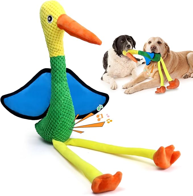 Plush Octopus Dog Toy – Durable Squeaky Interactive Tug Toy for Dogs, Soft Chew Toy for Small, Medium & Large Dogs