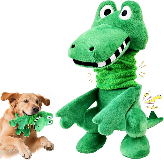 Plush Octopus Dog Toy – Durable Squeaky Interactive Tug Toy for Dogs, Soft Chew Toy for Small, Medium & Large Dogs